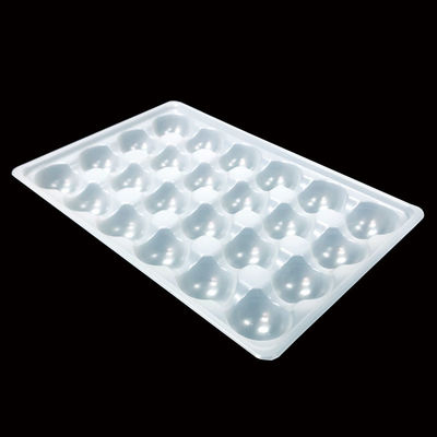 OEM ODM 천연 흰색 PP 블러스터 트레이 옥토푸스 공 고기 공 두께 0.2-2.0mm