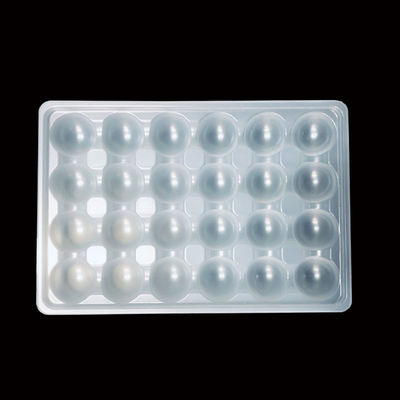 OEM ODM 천연 흰색 PP 블러스터 트레이 옥토푸스 공 고기 공 두께 0.2-2.0mm