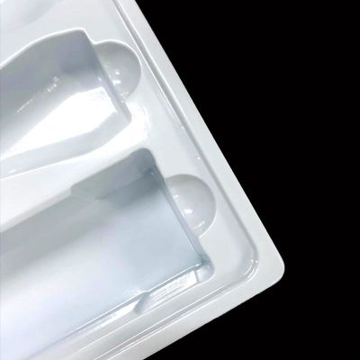 피부 관리 키트 삽입 트레이 백색 PS 플라스틱 포장 블러스터 폼 트레이 화장품 세트