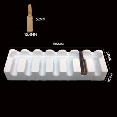 반 닫힌 플라스틱 포장 흰색 PET 블러스터 ampoules ampoules safety