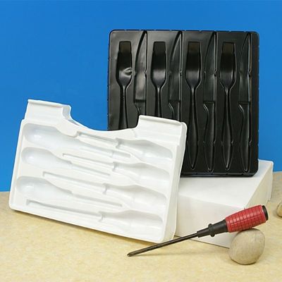 맞춤형 두께 재활용 가능한 투명한 PET 슬라이딩 블러스터 0.2-2mm