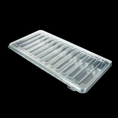 SH-0309 검출 반응기 진단 도구에 대한 선명한 PET 블러스터 클램 셸 포장