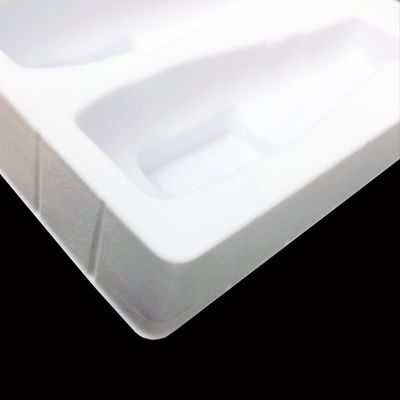 맞춤형 흰색 PVC 플럭킹 박스 MOQ 피부 관리 세트의 맞춤형 포장용 10000 PC